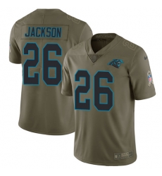 Nike Panthers #26 Donte Jackson Olive Mens Stitched NFL Limited 2017 Salute To Service Jersey Nike Panthers #26 Donte Jackson Olive Mens Stitched NFL Limited 2017 Salute To Service Jersey