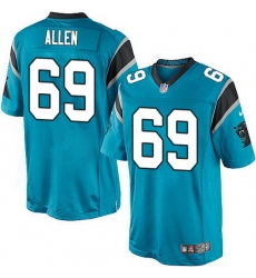 Nike Panthers #69 Jared Allen Blue Team Color Mens Stitched NFL Elite Jersey Nike Panthers #69 Jared Allen Blue Team Color Mens Stitched NFL Elite Jersey