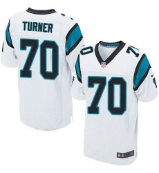 Nike Panthers #70 Trai Turner White Mens Stitched NFL Elite Jersey Nike Panthers #70 Trai Turner White Mens Stitched NFL Elite Jersey
