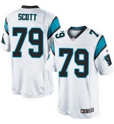 Nike Panthers #79 Chris Scott White Team Color Mens Stitched NFL Elite Jersey Nike Panthers #79 Chris Scott White Team Color Mens Stitched NFL Elite Jersey