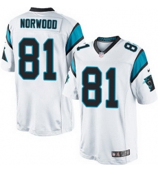 Nike Panthers #81 Kevin Norwood White Team Color Mens Stitched NFL Elite Jersey Nike Panthers #81 Kevin Norwood White Team Color Mens Stitched NFL Elite Jersey