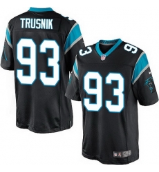 Nike Panthers #93 Jason Trusnik Black Team Color Mens Stitched NFL Elite Jersey Nike Panthers #93 Jason Trusnik Black Team Color Mens Stitched NFL Elite Jersey