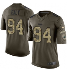 Nike Panthers #94 Kony Ealy Green Mens Stitched NFL Limited Salute to Service Jersey Nike Panthers #94 Kony Ealy Green Mens Stitched NFL Limited Salute to Service Jersey