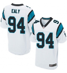Nike Panthers #94 Kony Ealy White Mens Stitched NFL Elite Jersey Nike Panthers #94 Kony Ealy White Mens Stitched NFL Elite Jersey