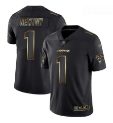 Panthers #1 Cam Newton Black Gold Men Stitched Football Vapor Untouchable Limited Jersey Panthers #1 Cam Newton Black Gold Men Stitched Football Vapor Untouchable Limited Jersey