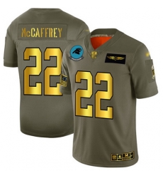 Panthers 22 Christian McCaffrey Camo Gold Men Stitched Football Limited 2019 Salute To Service Jersey Panthers 22 Christian McCaffrey Camo Gold Men Stitched Football Limited 2019 Salute To Service Jersey