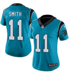 Nike Panthers #11 Torrey Smith Blue Alternate Womens Stitched NFL Vapor Untouchable Limited Jersey Nike Panthers #11 Torrey Smith Blue Alternate Womens Stitched NFL Vapor Untouchable Limited Jersey