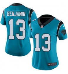 Nike Panthers #13 Kelvin Benjamin Blue Alternate Womens Stitched NFL Vapor Untouchable Limited Jersey Nike Panthers #13 Kelvin Benjamin Blue Alternate Womens Stitched NFL Vapor Untouchable Limited Jersey