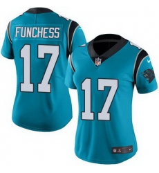 Nike Panthers #17 Devin Funchess Blue Alternate Womens Stitched NFL Vapor Untouchable Limited Jersey Nike Panthers #17 Devin Funchess Blue Alternate Womens Stitched NFL Vapor Untouchable Limited Jersey