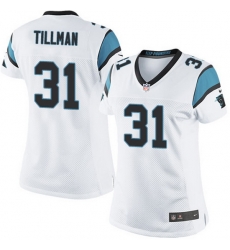 Nike Panthers #31 Charles Tillman White Team Color Women Stitched NFL Jersey Nike Panthers #31 Charles Tillman White Team Color Women Stitched NFL Jersey