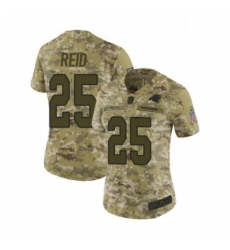 Womens Carolina Panthers 25 Eric Reid Limited Camo 2018 Salute to Service Football Jersey Womens Carolina Panthers 25 Eric Reid Limited Camo 2018 Salute to Service Football Jersey