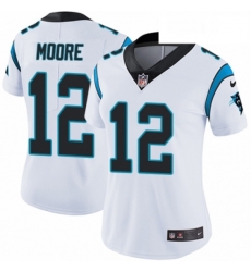 Womens Nike Carolina Panthers 12 DJ Moore White Vapor Untouchable Elite Player NFL Jersey Womens Nike Carolina Panthers 12 DJ Moore White Vapor Untouchable Elite Player NFL Jersey