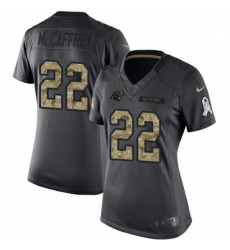 Womens Nike Carolina Panthers 22 Christian McCaffrey Limited Black 2016 Salute to Service NFL Jersey Womens Nike Carolina Panthers 22 Christian McCaffrey Limited Black 2016 Salute to Service NFL Jersey