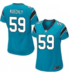 Womens Nike Carolina Panthers 59 Luke Kuechly Game Blue Alternate NFL Jersey Womens Nike Carolina Panthers 59 Luke Kuechly Game Blue Alternate NFL Jersey