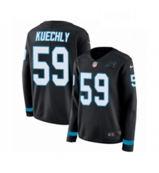 Womens Nike Carolina Panthers 59 Luke Kuechly Limited Black Therma Long Sleeve NFL Jersey Womens Nike Carolina Panthers 59 Luke Kuechly Limited Black Therma Long Sleeve NFL Jersey