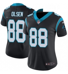 Womens Nike Carolina Panthers 88 Greg Olsen Elite Black Team Color NFL Jersey Womens Nike Carolina Panthers 88 Greg Olsen Elite Black Team Color NFL Jersey
