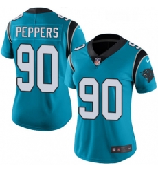 Womens Nike Carolina Panthers 90 Julius Peppers Elite Blue Alternate NFL Jersey Womens Nike Carolina Panthers 90 Julius Peppers Elite Blue Alternate NFL Jersey