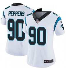 Womens Nike Carolina Panthers 90 Julius Peppers Elite White NFL Jersey Womens Nike Carolina Panthers 90 Julius Peppers Elite White NFL Jersey