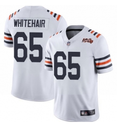 Bears 65 Cody Whitehair White Alternate Men Stitched Football Vapor Untouchable Limited 100th Season Jersey Bears 65 Cody Whitehair White Alternate Men Stitched Football Vapor Untouchable Limited 100th Season Jersey