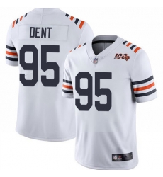 Bears 95 Richard Dent White Alternate Men Stitched Football Vapor Untouchable Limited 100th Season Jersey Bears 95 Richard Dent White Alternate Men Stitched Football Vapor Untouchable Limited 100th Season Jersey