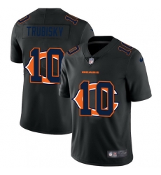 Chicago Bears 10 Mitchell Trubisky Men Nike Team Logo Dual Overlap Limited NFL Jersey Black Chicago Bears 10 Mitchell Trubisky Men Nike Team Logo Dual Overlap Limited NFL Jersey Black
