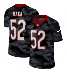 Chicago Bears 52 Khalil Mack Men Nike 2020 Black CAMO Vapor Untouchable Limited Stitched NFL Jersey Chicago Bears 52 Khalil Mack Men Nike 2020 Black CAMO Vapor Untouchable Limited Stitched NFL Jersey