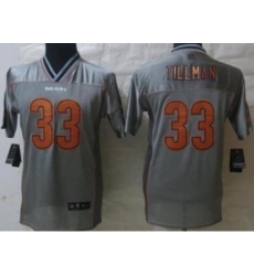 Kids Nike Chicago Bears 33 Charles Tillman Grey Vapor Elite Jerseys Kids Nike Chicago Bears 33 Charles Tillman Grey Vapor Elite Jerseys
