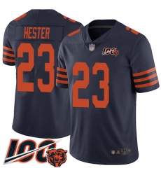 Men Chicago Bears 23 Devin Hester Limited Navy Blue Rush Vapor Untouchable 100th Season Football Jersey Men Chicago Bears 23 Devin Hester Limited Navy Blue Rush Vapor Untouchable 100th Season Football Jersey