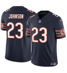 Men Chicago Bears 23 Roschon Johnson Navy 2023 F U S E Vapor Stitched Football Jersey Men Chicago Bears 23 Roschon Johnson Navy 2023 F U S E Vapor Stitched Football Jersey