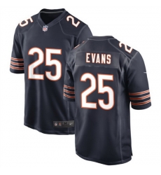 Men Chicago Bears 25 Darrynton Evans Navy Stitched Game Football Jersey Men Chicago Bears 25 Darrynton Evans Navy Stitched Game Football Jersey