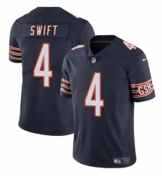Men Chicago Bears 4 D u2019Andre Swift Navy Vapor Stitched Football Jersey Men Chicago Bears 4 D u2019Andre Swift Navy Vapor Stitched Football Jersey