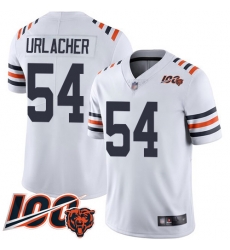 Men Chicago Bears 54 Brian Urlacher White 100th Season Limited Football Jersey Men Chicago Bears 54 Brian Urlacher White 100th Season Limited Football Jersey