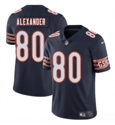 Men Chicago Bears 80 Maurice Alexander Navy 2025 Vapor Stitched Football Jersey Men Chicago Bears 80 Maurice Alexander Navy 2025 Vapor Stitched Football Jersey