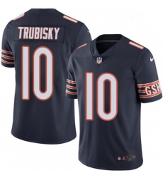 Mens Nike Chicago Bears 10 Mitchell Trubisky Navy Blue Team Color Vapor Untouchable Limited Player NFL Jersey Mens Nike Chicago Bears 10 Mitchell Trubisky Navy Blue Team Color Vapor Untouchable Limited Player NFL Jersey
