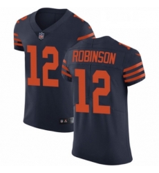 Mens Nike Chicago Bears 12 Allen Robinson Navy Blue Alternate Vapor Untouchable Elite Player NFL Jersey Mens Nike Chicago Bears 12 Allen Robinson Navy Blue Alternate Vapor Untouchable Elite Player NFL Jersey