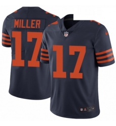 Mens Nike Chicago Bears 17 Anthony Miller Navy Blue Alternate Vapor Untouchable Limited Player NFL Jersey Mens Nike Chicago Bears 17 Anthony Miller Navy Blue Alternate Vapor Untouchable Limited Player NFL Jersey