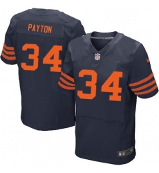 Mens Nike Chicago Bears 34 Walter Payton Elite Navy Blue Alternate NFL Jersey Mens Nike Chicago Bears 34 Walter Payton Elite Navy Blue Alternate NFL Jersey