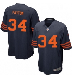 Mens Nike Chicago Bears 34 Walter Payton Game Navy Blue Alternate NFL Jersey Mens Nike Chicago Bears 34 Walter Payton Game Navy Blue Alternate NFL Jersey
