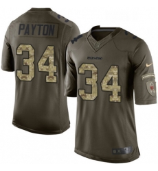 Mens Nike Chicago Bears 34 Walter Payton Limited Green Salute to Service NFL Jersey Mens Nike Chicago Bears 34 Walter Payton Limited Green Salute to Service NFL Jersey