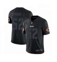 Mens Nike Chicago Bears 52 Khalil Mack Limited Black Rush Impact NFL Jersey Mens Nike Chicago Bears 52 Khalil Mack Limited Black Rush Impact NFL Jersey