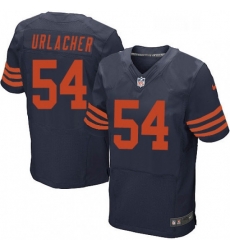 Mens Nike Chicago Bears 54 Brian Urlacher Elite Navy Blue Alternate NFL Jersey Mens Nike Chicago Bears 54 Brian Urlacher Elite Navy Blue Alternate NFL Jersey
