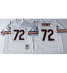 Mitchell Ness Bears #72 William Perry White Small No Throwback Stitched NFL Jersey Mitchell Ness Bears #72 William Perry White Small No Throwback Stitched NFL Jersey