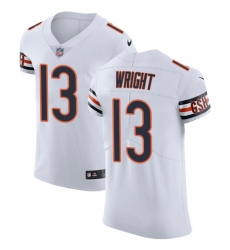 Nike Bears #13 Kendall Wright White Mens Stitched NFL Vapor Untouchable Elite Jersey Nike Bears #13 Kendall Wright White Mens Stitched NFL Vapor Untouchable Elite Jersey