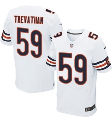 Nike Bears #59 Danny Trevathan White Mens Stitched NFL Elite Jersey Nike Bears #59 Danny Trevathan White Mens Stitched NFL Elite Jersey