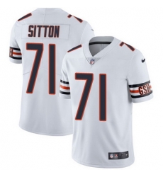 Nike Bears #71 Josh Sitton White Mens Stitched NFL Vapor Untouchable Limited Jersey Nike Bears #71 Josh Sitton White Mens Stitched NFL Vapor Untouchable Limited Jersey