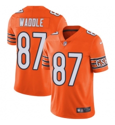 Nike Bears #87 Tom Waddle Orange Mens Stitched NFL Limited Rush Jersey Nike Bears #87 Tom Waddle Orange Mens Stitched NFL Limited Rush Jersey