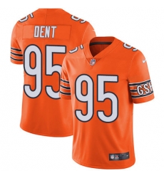 Nike Bears #95 Richard Dent Orange Mens Stitched NFL Limited Rush Jersey Nike Bears #95 Richard Dent Orange Mens Stitched NFL Limited Rush Jersey