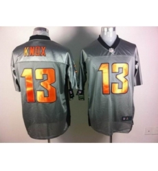 Nike Chicago Bears 13 Johnny Knox Grey Elite Shadow NFL Jersey Nike Chicago Bears 13 Johnny Knox Grey Elite Shadow NFL Jersey