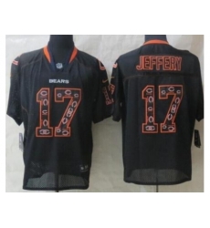 Nike Chicago Bears 17 Alshon Jeffery Black Elite Lights Out II NFL Jersey Nike Chicago Bears 17 Alshon Jeffery Black Elite Lights Out II NFL Jersey