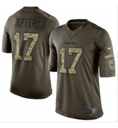 Nike Chicago Bears #17 Alshon Jeffery Green Men 27s Stitched NFL Limited Salute to Service Jersey Nike Chicago Bears #17 Alshon Jeffery Green Men 27s Stitched NFL Limited Salute to Service Jersey